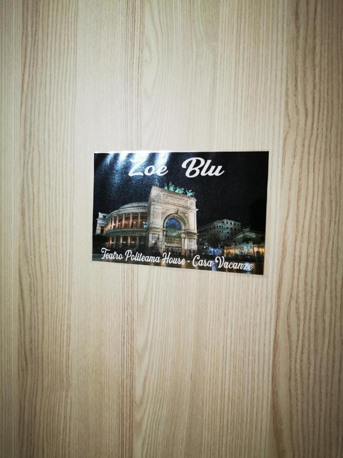Palermo Centro Zoe Blu E Gialla Exterior foto